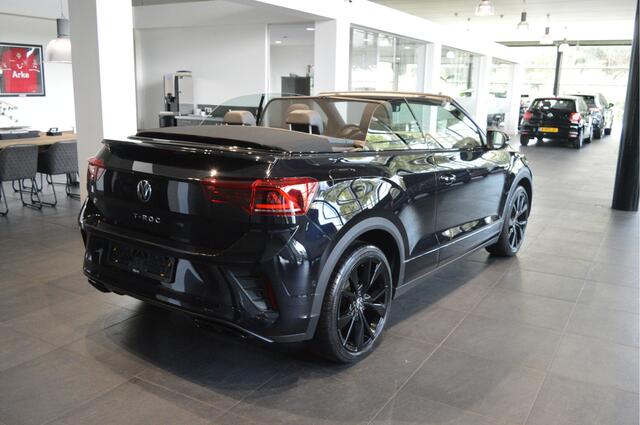 Volkswagen T-Roc Cabrio 1.5 TSI 3X R-Line Black Style navi camera trekhaak 19 inch !!