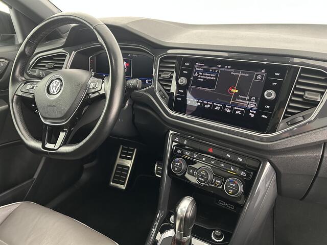 Volkswagen T-Roc 1.5 TSI 150pk DSG Sport Trekhaak Camera Leder Keyless Stoelverwarming Panoramadak Virtual Cockpit Navigatie