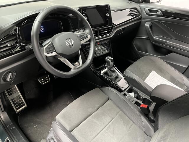 Volkswagen T-Roc 1.5 TSI R-Line / AUTOMAAT/ FABRIEKSGARANTIE T/M 7-2029/ 10.000 KM/ PANO/ CAMERA/ PARK. SENSOREN/ ERGO ACTIVE/ DIGITAL DASHBOARD/ IQ. LIGHT/ STOELVERWARM./ ADAPT. CRUISE/ APP-CONNECT/ NAVI/ CLIMA/ 18" LMV