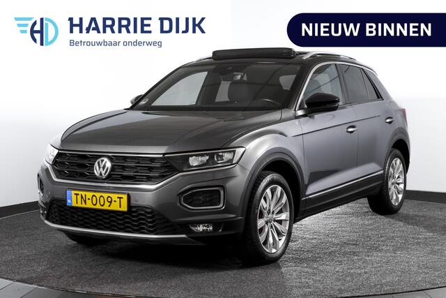 Volkswagen T-Roc 2.0 TSI 190 PK 4Motion Sport - Automaat Orig. NL | S/K-Panodak | Afn. Trekhaak | Adapt. Cruise | Stoelverw. | PDC | NAV + App. Connect | ECC | DAB | LM 17" |