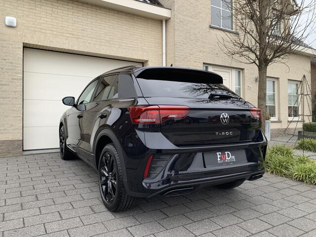 Volkswagen T-Roc 1.5 TSI 150pk DSG 3x R-Line BlackStyle Nieuw Model Panoramadak VirtualCockpit ACC Sportstoelen IQ-Light Ambientlight Keyless Camera 19" Pdc