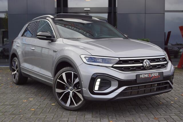 Volkswagen T-Roc 1.5 TSI DSG R-Line 150pk / Trekhaak wegklb./Panodak/ Navi Pro/ IQ LED/19 Inch LM/Camera