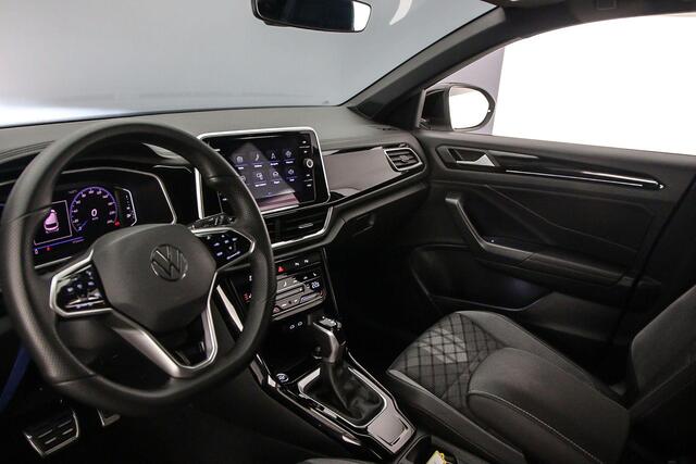 Volkswagen T-Roc R-Line 1.5 TSI 150pk DSG Automaat Adaptive cruise control, Achteruitrijcamera, Stoelverwarming, LED koplampen, Keyless start, Parkeersensoren