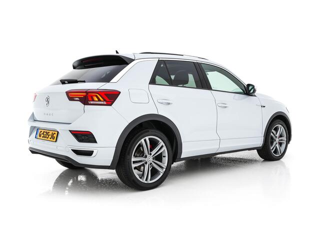 Volkswagen T-Roc 1.5 TSI Sport Business R-Line Aut. *PANO | FULL-LEATHER | FULL-LED | ADAPTIVE-CRUISE | DIGI-COCKPIT | NAVI-FULLMAP | HEATED-SPORTSEATS | AMBIENT-LIGHT | PRIVACY-GLASS | DAB+ | CARPLAY | SHIFT-PADDLES | 18''ALU*