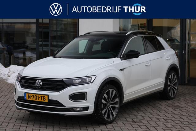 Volkswagen T-Roc 1.5 TSI Sport Business R NL auto nieuw door ons geleverd elektrische achterklep digital cockpit pro navigatie 19" LMV Suzuka achteruitrijcamera privacy glas R Line