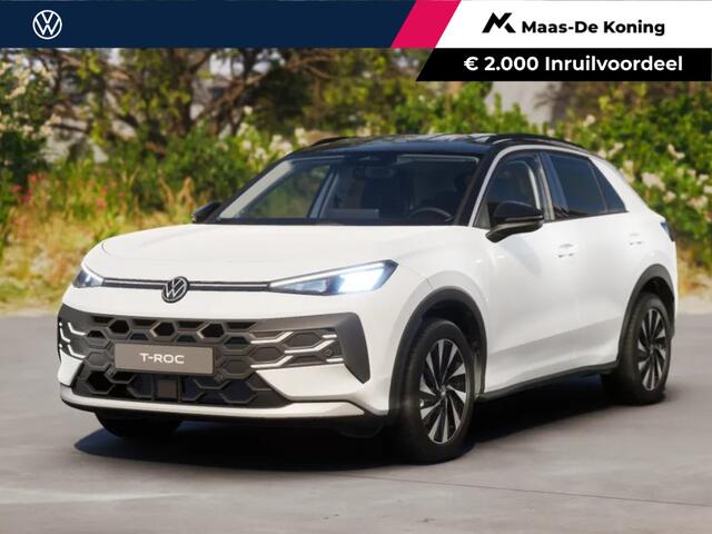 Volkswagen T-Roc Life First Edition 1.5 eTSI 116 PK 7 versn. DSG · Comfort Pakket · Achteruitrijcamera · Draadloze telefoonlader ·