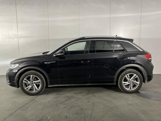 Volkswagen T-Roc 1.0 TSI R-Line / ACC/ APP-CONNECT/ PARK.SENSOREN V+A/ CAMERA/ STOELVERWARMING/ NAVI/ LANE-ASSIST/ IQ-LIGHT/ DIGITAL DASH/ RIJ-MODI/ CLIMA/ DAB/ ISOFIX/ 17'' LMV