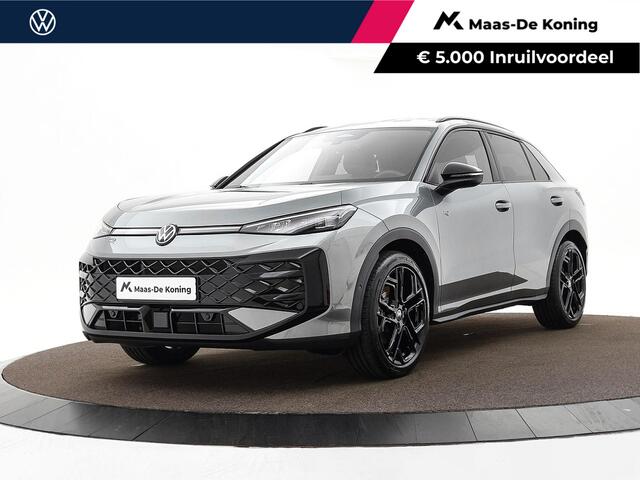 Volkswagen T-Roc R-Line First Edition 1.5 eTSI 150 PK 7 versn. DSG · Achteruitrijcamera · Draadloze telefoonlader · High-end geluidsysteem Harman Kardon · Koplampverlichting matrix-led (IQ.LIGHT) ·