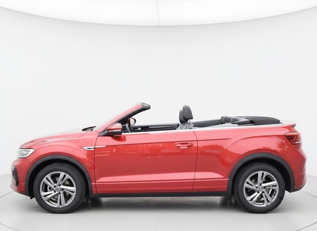 Volkswagen T-Roc Cabrio 1.5 TSI 150PK DSG R-LINE SPORT TREKHAAK/NAVI/STUURVERW./FABRIEKSGARANTIE