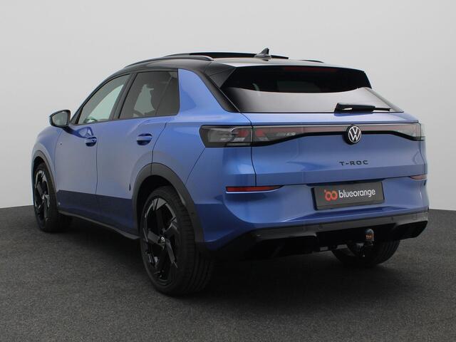 Volkswagen T-Roc 1.5 eTsi R-Line First Edition 150PK DSG Pano-Schuifdak, Trekhaak, Black Style, 20" LM Velgen, Keyless, Side Asisst, Matrix LED-Verlichting, Achteruitrijcamera