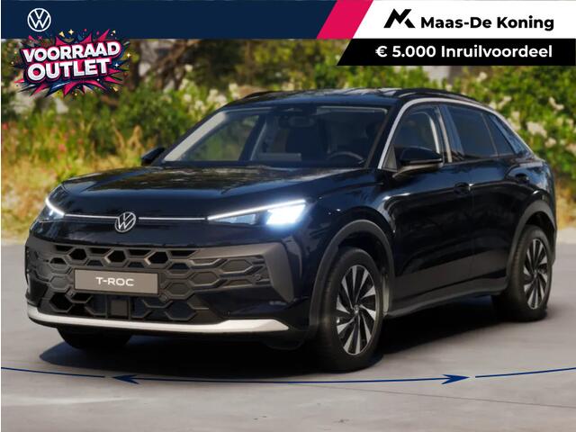 Volkswagen T-Roc Life First Edition 1.5 eTSI 116 PK 7 versn. DSG · Achteruitrijcamera · Draadloze telefoonlader · Comfort Pakket · Trekhaak ·