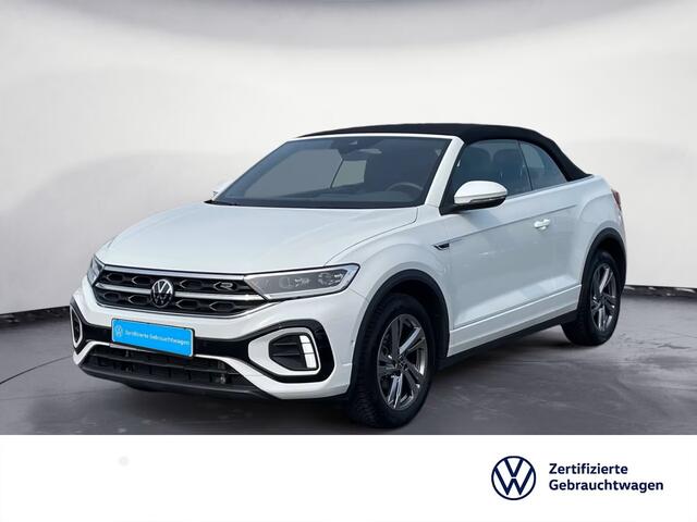 Volkswagen T-Roc Cabrio 1.5 TSI R-Line ** LED, NAVI+, ACC, TREKH, SPIEGEL- & WINTER-PACK, 17-inch LMV ** 1e EIG - VW-AG - UNFALLFREI ** ** INFORMEER OOK NAAR ONZE AANTREKKELIJKE FINANCIAL-LEASE TARIEVEN **