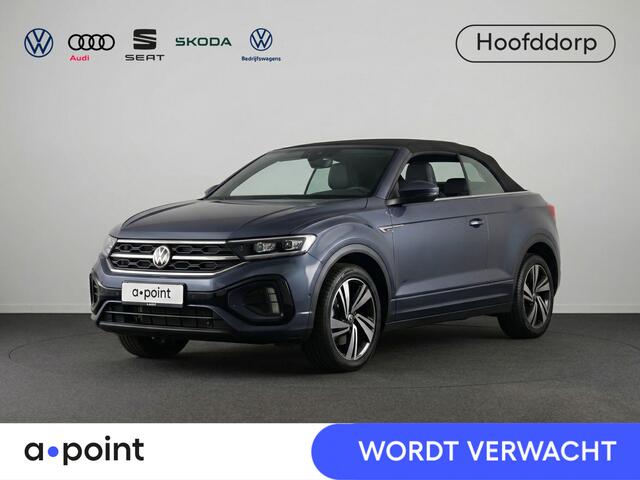 Volkswagen T-Roc Cabrio 1.5 TSI R-Line 150 pk Automaat (DSG) | Navigatie | Trekhaak (afneembaar) | Parkeersensoren (Park assist) | Achteruitrijcamera | Windscherm | Stoel/stuur verwarming | R-Line |