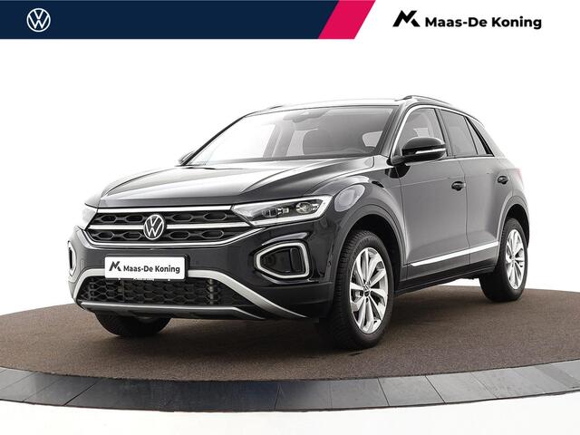 Volkswagen T-Roc 1.5 TSI 150pk DSG Style · Apple/Android Car Play · Afneembare Trekhaak · Massagefunctie Bestuurder · Stoelverwarming · Sportstoelen · Garantie t/m 07-01-2027