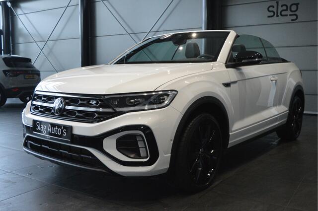 Volkswagen T-Roc Cabrio 1.5 TSI 3X R-LINE Black Style leer trekhaak 19 inch 150 pk !!