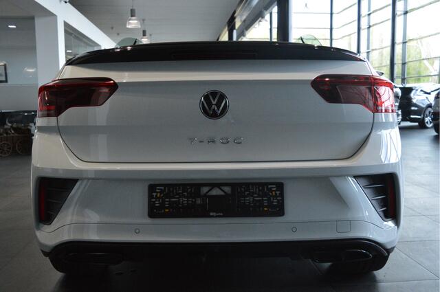Volkswagen T-Roc Cabrio 1.5 TSI 3X R-LINE Black Style leer trekhaak 19 inch 150 pk !!
