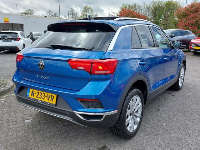 Volkswagen T-Roc 1.0 TSI 110pk Style Advance-Pack | 1ste Eigenaar | Apple Carplay+Android Auto | Clima | Adap.Cruise | Led Koplampen | Panorama Schuifdak | Pdc V+A+Camera | Privacy Glass | 17''lm