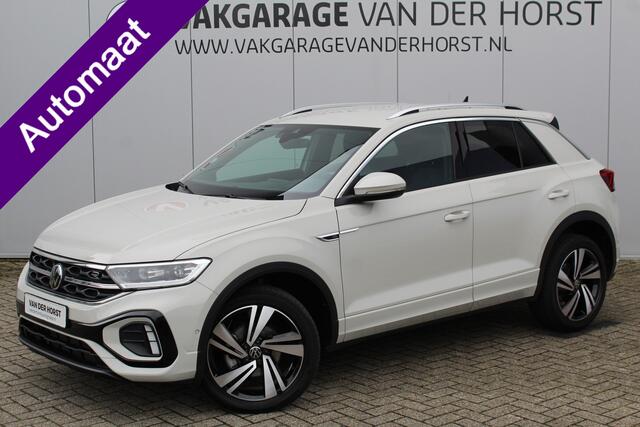 Volkswagen T-Roc 1.5-150pk R-Line Edition DSG-AUTOMAAT ! Gun u het comfort van een automaat ! Slechts 16.500km ! Stoel- en stuurwielverw., IQ-light, Adaptieve cruise cntrl, Navigatie by Apple Carplay/Android auto, Autm. airco dual, Camera, Elektr. achterklep etc.