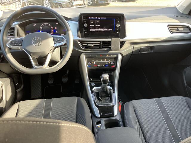Volkswagen T-Roc 1.0 TSI 115 PK Life Edition · Apple/Android · Camera + Parkeersensoren · LED · Garantie t/m 27-06-2028 of 100000km