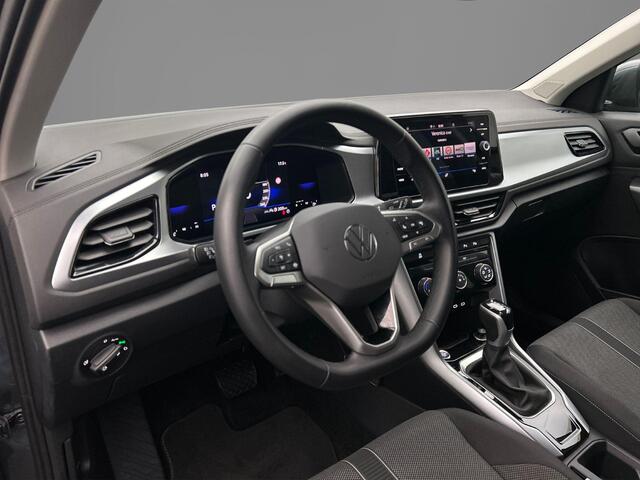 Volkswagen T-Roc Life Edition 1.5 TSI 150pk DSG Automaat Adaptive cruise control, Achteruitrijcamera, LED koplampen, App connect, Parkeersensoren, Airco, DAB, Radio