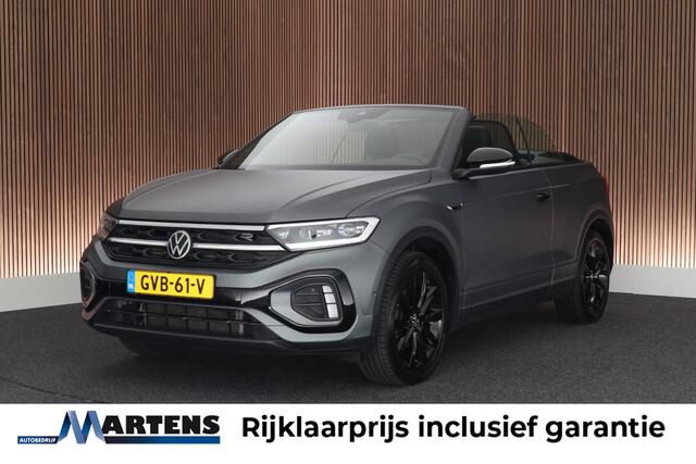 Volkswagen T-Roc Cabrio 1.5 TSI 150pk DSG R-Line Edition Grey Trekhaak Camera Stoelverwarming Navigatie Virtual Cockpit