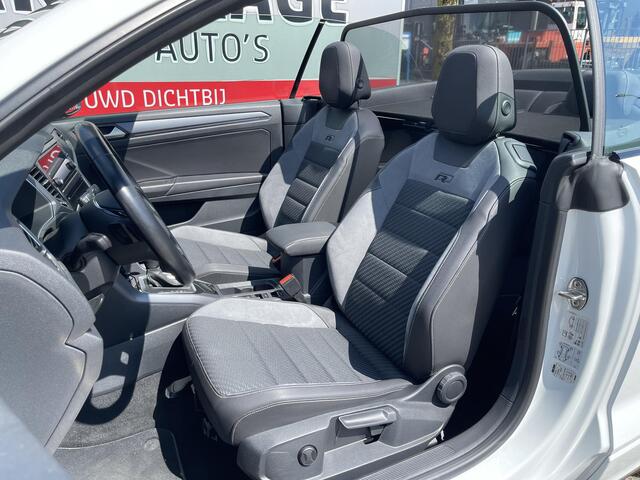 Volkswagen T-Roc Cabrio 1.5 TSI R-Line 18''/Black style/Dodehoek/Stoel + stuurverwarming/Apple Carplay & Android Auto/Adaptieve cruise/Camera