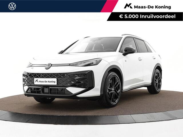 Volkswagen T-Roc R-Line First Edition 1.5 eTSI 150 PK 7 versn. DSG · Electrische achterklep · Achteruitrijcamera · Draadloze telefoonlader · Voorraad OUTLET · Prijs is inclusief inruilpremie ·