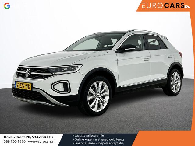 Volkswagen T-Roc 1.5 TSI 150pk DSG / Automaat Style two tone Navigatie Apple Carplay/Android Auto Parkeersensoren Camera Adaptive Cruise Control Blind Spot Assist Park Assist Stoel- en stuurverwarming Elektrische achterklep LED-koplampen