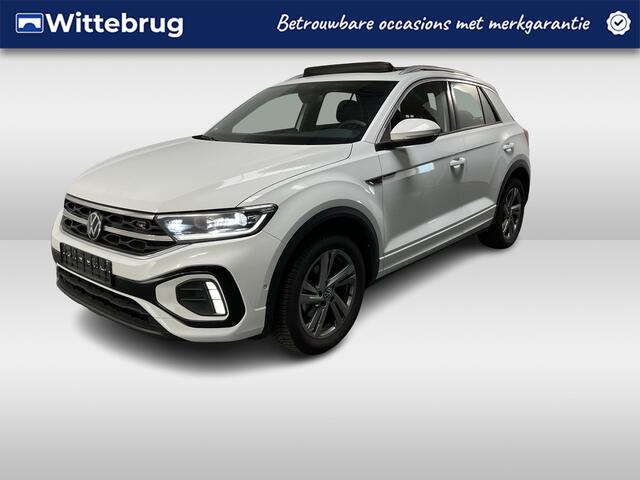Volkswagen T-Roc 1.0 TSI R-Line / PANO/ 2X R-LINE/ ACC/ PARKEER SENSOREN V+A/ STOELVERWARMING/ APP-CONNECT/ DIGITAL DASH/ RIJ-MODI/ IQ.LIGHT/ DAB/ CLIMA/ 17'' LMV