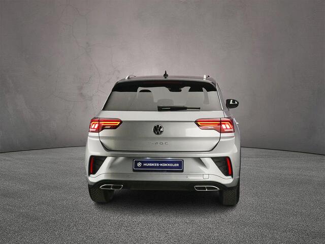 Volkswagen T-Roc R-Line 1.5 TSI 150pk DSG Automaat Trekhaak, Adaptive cruise control, Achteruitrijcamera, LED koplampen, Navigatie, App connect, Stoelverwarming