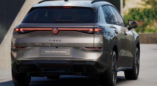 Volkswagen T-Roc 1.5 eTsi 150PK DSG R-Line First Edition / Resterende Fabrieksgarantie t/m 21-01 2030 / Black Style / Panoramadak / 19'' LMV / VW