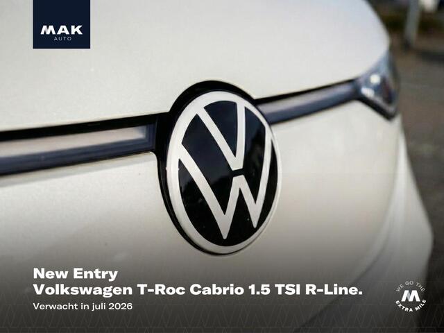 Volkswagen T-Roc Cabrio 1.5 TSI R-Line , Beats, IQ.Drive, camera, ACC, keyless, 19", dealeroh
