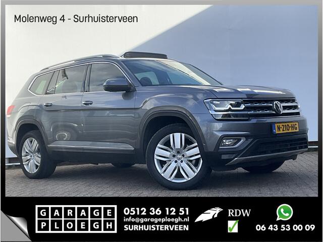 Volkswagen TERAMONT 3.6 VR6 277pk 7-Pers Pano Memory Stoelverw+Ventilatie 360° Leer BOMVOL!