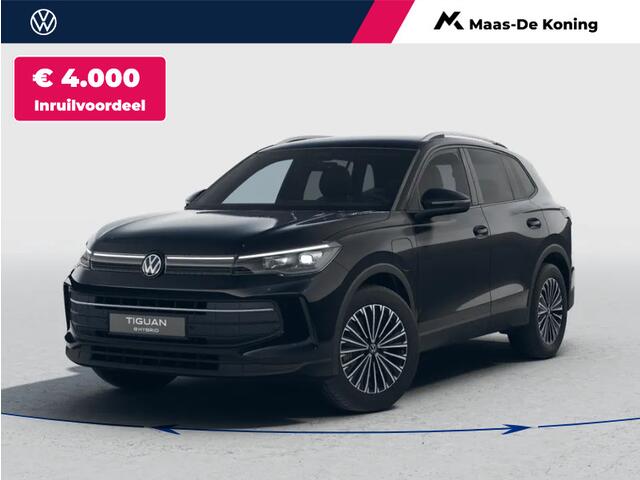 Volkswagen TIGUAN Life Edition 1.5 eHybrid 204 pk 6 versn. DSG · Comfort Pakket · Style Pakket · Trekhaak inklapbaar, met elektrische ontgrendeling, incl. aanhangermanoeuvreerhulp Trailer Assist ·