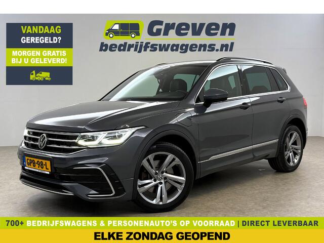 Volkswagen TIGUAN 1.4 TSI eHybrid 225PK R-Line | 360° Camera | Sfeerverl. | IQ LED | Carplay | Virtual Cockpit | Trekhaak | 19"LMV