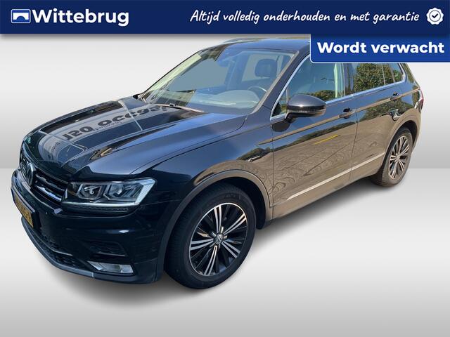 Volkswagen TIGUAN 1.4 TSI 150pk DSG Highline / Panoramadak / Leder Vienna / Memory Seats / Virtual Cockpit / 360 Camera / LED / Navi Pro / Alarm / Stoelverwarming / 18" LMV