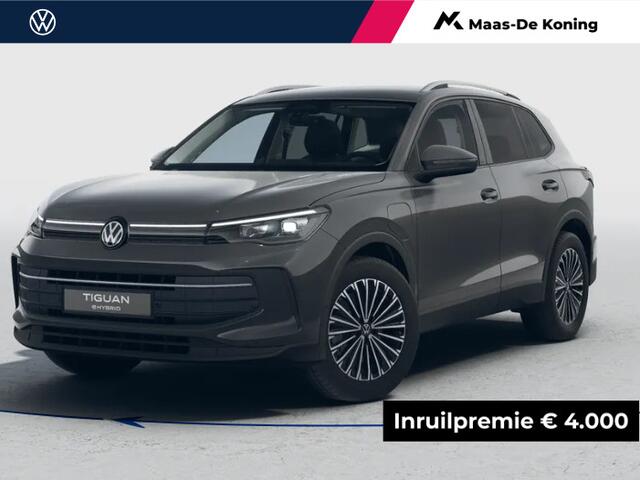 Volkswagen TIGUAN Life Edition 1.5 eHybrid 204 pk 6 versn. DSG · Comfort Pakket · Trekhaak inklapbaar, met elektrische ontgrendeling, incl. aanhangermanoeuvreerhulp Trailer Assist ·