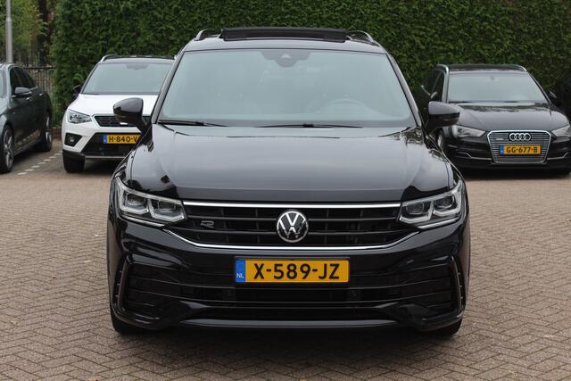 Volkswagen TIGUAN 1.5 TSI R-Line Business+ / Trekhaak / Panoramadak / 360Camera / Head-up / Leder / 20'' / Memory seats / Dodehoek / Navigatie / Stoelverwarming 4x / Stuurverwarming / DAB / ACC