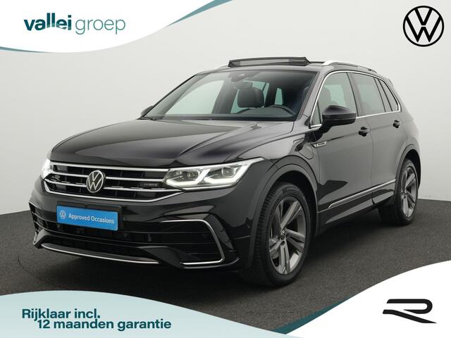 Volkswagen TIGUAN 1.4 TSI eHybrid 245 pk DSG R-Line Business | Panoramadak | Leder | Geheugenstoelen | Rondomzicht camera | IQ Light