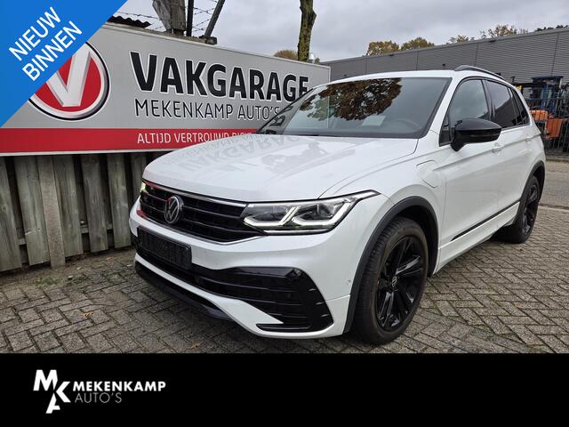 Volkswagen TIGUAN 1.4 TSI eHybrid R-Line Business Black Style 19"/Panoramadak/Trekhaak/Leder + memory/Head-up/Elektrische klep/Dodehoek/Stuur + stoelverwarming/IQ Lights/Adaptieve cruise
