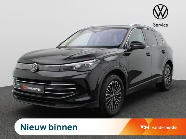 Volkswagen TIGUAN 1.5 eHybrid Elegance 204PK DSG Trekhaak, ErgoActive Stoel, Stoelverwarming voor + achter, Stuurwielverwarming, 360gr. Camera, Led Plus, Navigatie, Alarm, Keyless, Side Assist, Virtual Pedal, 18" LM Velgen