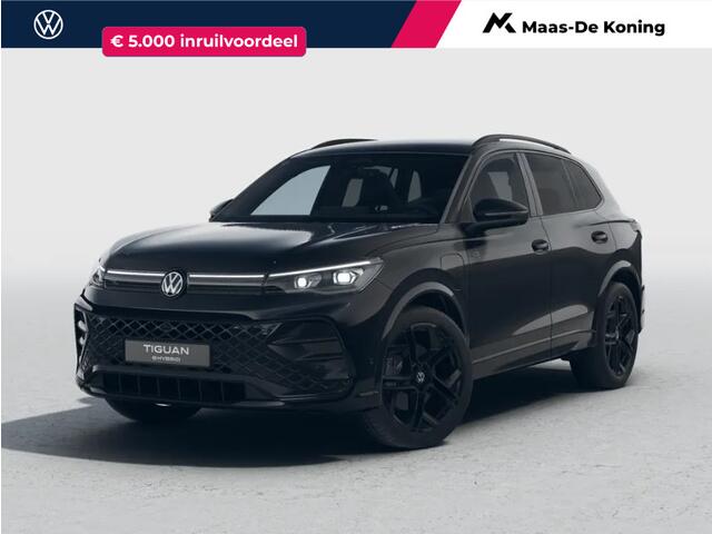 Volkswagen TIGUAN R-Line Edition 1.5 eHybrid 204 PK 6 Versn. DSG · Black Style Pakket · Trekhaak inklapbaar, met elektrische ontgrendeling, incl. aanhangermanoeuvreerhulp Trailer Assist · Prijs is inclusief inruilpremie ·