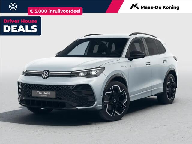 Volkswagen TIGUAN R-Line Edition 1.5 eHybrid 204 PK 6 versn. DSG · Black Style Pakket · Panoramaschuif-kanteldak · Trekhaak inklapbaar, met elektrische ontgrendeling, incl. aanhangermanoeuvreerhulp Trailer Assist ·