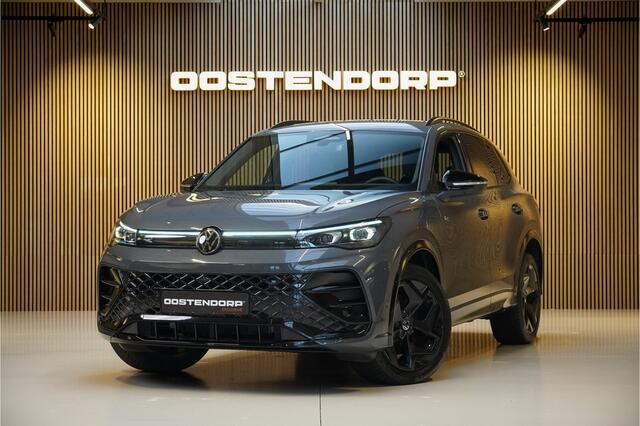 Volkswagen TIGUAN 1.5/204pk eHybrid R-Line Blackstyle|2024|Leer+Massage+Ventilatie|Trekhaak|19"Blackstyle|Cruise+ACC|Matrix IQ LED|Blindspot|Sfeerverlichting