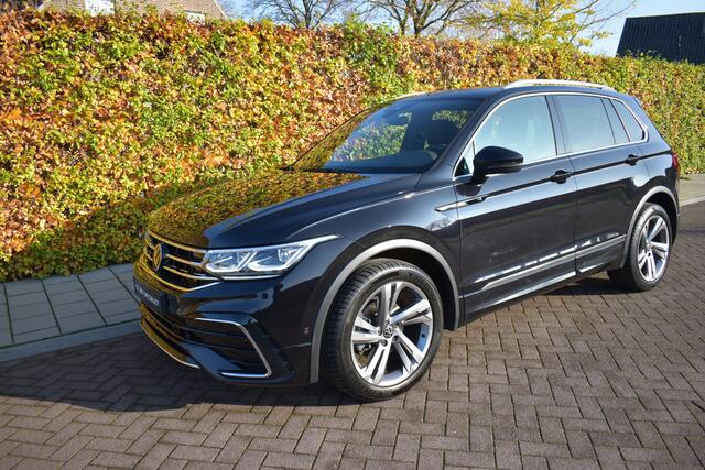 Volkswagen TIGUAN 1.5 TSI R-Line '22 PANO, LEER, TREKH, 71DM! NIEUWSTAAT!
