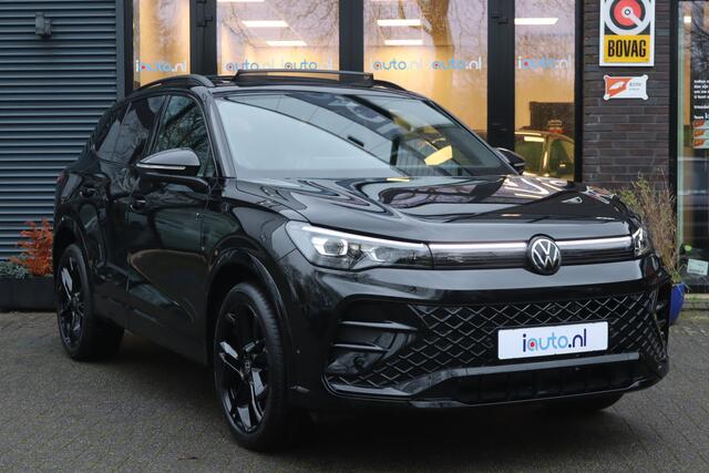 Volkswagen TIGUAN 1.5 eHybrid 204pk R-Line Black Style Leder/Pano/IQ.Light HD/360/Head-up/Keyless/ACC/DCC/ErgoActive/Dodehoek/Trekhaak wegkl.