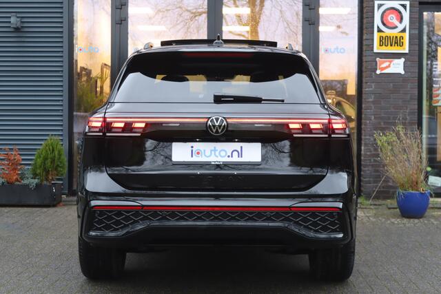 Volkswagen TIGUAN 1.5 eHybrid 204pk R-Line Black Style Leder/Pano/IQ.Light HD/360/Head-up/Keyless/ACC/DCC/ErgoActive/Dodehoek/Trekhaak wegkl.