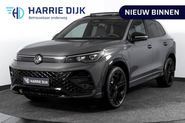 Volkswagen TIGUAN 1.5 eHybrid 272 PK R-Line Edition | Black Style | Assistance Plus | Elek. Trekhaak | S/K-panodak | IQ Light | Adapt. Cruise | Stoel-+stuurverw. | NAV+App. Connect | 360 Camera | LM 20" | 3547