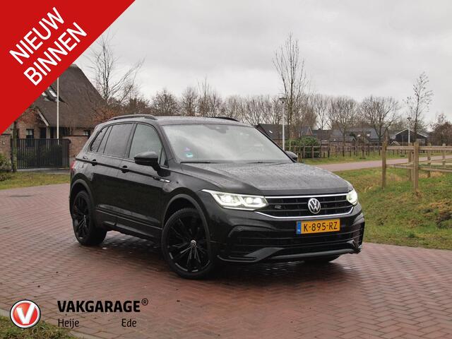 Volkswagen TIGUAN 1.5 TSI R-Line Business+ | Black Style | Sfeerverlichting | Leer | Virtual Cockpit | Apple Carplay | NL-Auto |