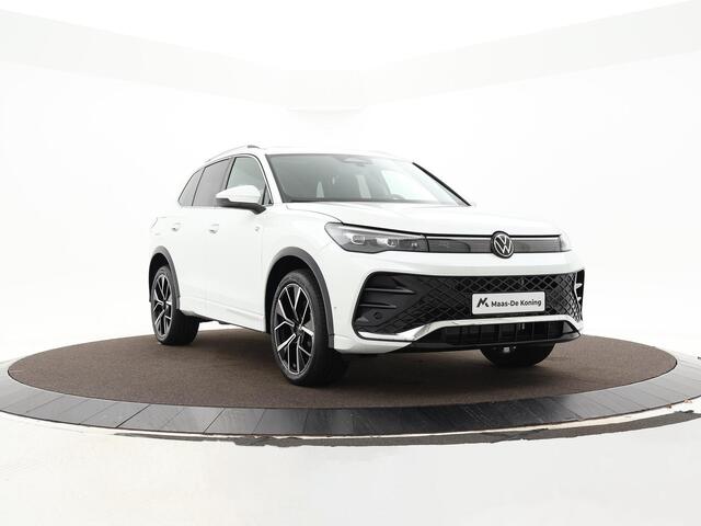 Volkswagen TIGUAN 1.5 eHybrid 272pk DSG R-Line Edition · Panoramadak · Camera · Stuur- & Stoelverwarming · Inklap. Trekhaak · Massagefunctie Bestuurdersstoel · Garantie t/m 10-04-2030 of 100.000km